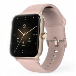 SMARTWATCH Zegarek Sportowy Hama Fit Watch 6010 GPS Prostokątny Złoty. Żółte zegarki damskie Hama, złote. Za 310.95 zł.