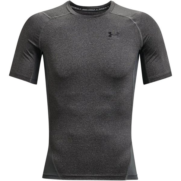 Koszulka sportowa z krótkim rękawem Szary. Czarne t-shirty męskie Under Armour, xl, z materiału, bez ramiączek, na fitness i siłownię. Za 170.15 zł.