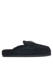 Armani Exchange Klapki XW003096 AF27450 MZ715 Czarny. Czarne klapki damskie Armani Exchange, bez wzorów, ze skóry, bez obcasa. Za 839.99 zł.