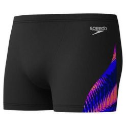 Kąpielówki męskie spodenki kąpielowe Speedo Digital V-Cut. Czarne kąpielówki męskie 318, l, bez wzorów, do pływania. Za 338.88 zł.