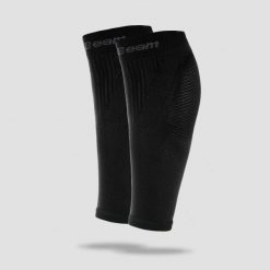 Podkolanówki kompresyjne nylonowe czarne. Czarne skarpetki damskie GYMBEAM, bez wzorów, z elastanu. Za 35.99 zł.