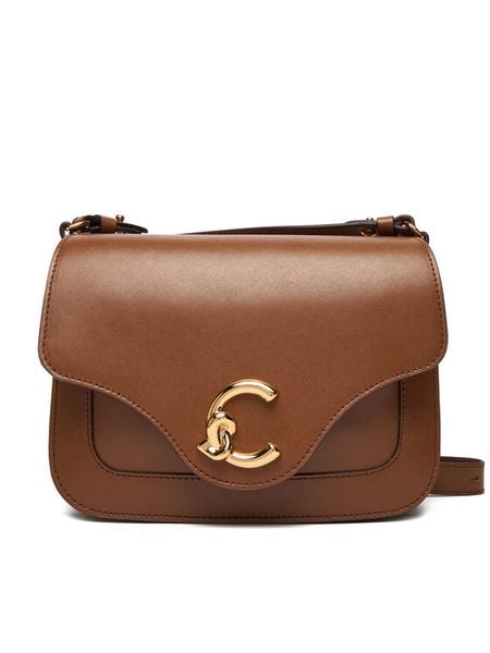 Coccinelle Torebka Ssk Coccinelle C-Me Calf E1 SSK 15 01 01 Brązowy. Brązowe listonoszki damskie Coccinelle, bez wzorów, ze skóry, bez dodatków. Za 1,399.00 zł.