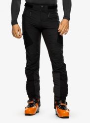 Spodnie ocieplane Mammut Aenergy IN Hybrid Pants. Czarne spodnie sportowe męskie Mammut, z materiału. Za 884.39 zł.