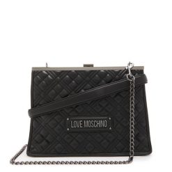 Love Moschino Torba przez ramię Love Moschino Quilted Bag czarny - sztuczna skóra Torby na ramię 1 ct Damski. Czarne torebki klasyczne damskie Love Moschino, bez wzorów, z materiału, pikowane, bez dodatków. Za 754.99 zł.