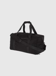 4F Torba sportowa w kolorze czarnym - 50 x 26 x 23 cm rozmiar: onesize. Czarne torby męskie na ramię 4f, bez wzorów, z materiału, przez ramię, duże. Za 140.53 zł.