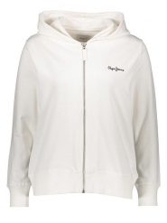 Pepe Jeans Bluza w kolorze białym rozmiar: L. Białe bluzy z kapturem damskie Pepe Jeans, l, z jeansu. Za 206.45 zł.