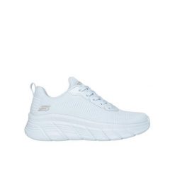 Buty sportowe sneakersy damskie Skechers Bobs niebieskie. Niebieskie obuwie do biegania damskie Skechers. Za 269.00 zł.
