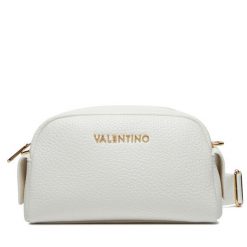 Torebka Valentino. Białe listonoszki damskie Valentino, bez wzorów, bez dodatków. Za 369.99 zł.