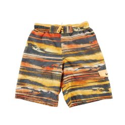 Second life - Męskie pomarańczowe szorty kąpielowe - Jak nowy. Brązowe szorty sportowe męskie Nike, m. Za 106.46 zł.