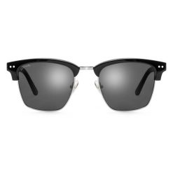 Miejskie okulary ze stali nierdzewnej Lifestyle Siroko Bronx. Czarne okulary przeciwsłoneczne męskie SIROKO, z mikrofibry. Za 212.00 zł.