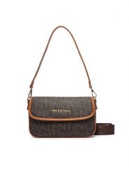 Valentino Torebka Regina Re VBS9IS09 Brązowy. Brązowe torebki klasyczne damskie Valentino, bez wzorów, ze skóry, bez dodatków. Za 609.99 zł.