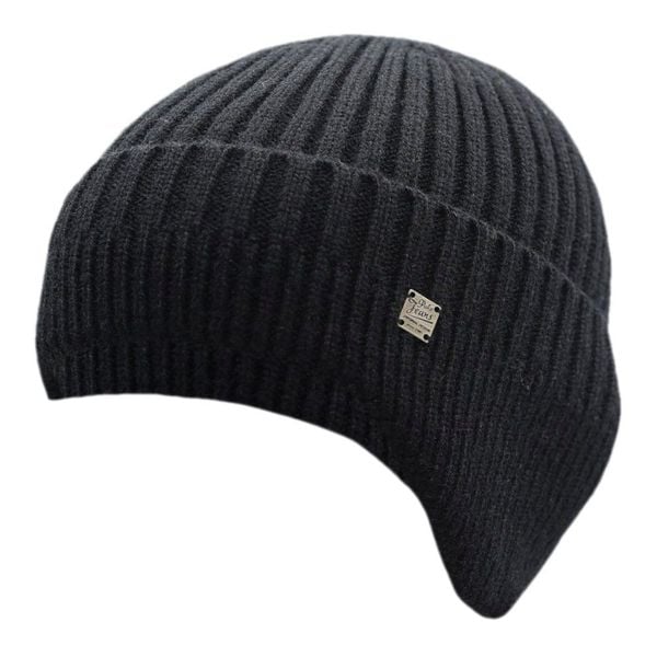 Czapka Jesienno-Zimowa Męska, Czarna z Nausznikami, Ciepła, Ocieplana -PAKO JEANS. Czarne czapki męskie Pako Jeans, na zimę, bez wzorów, z jeansu, sportowe. Za 35.00 zł.