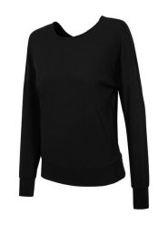 4F Bluza w kolorze czarnym rozmiar: XS. Czarne bluzy bez kaptura damskie 4f, xs. Za 109.45 zł.
