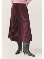 TATUUM Spódnica "Brimi" w kolorze bordowym rozmiar: S. Czerwone spódniczki damskie Tatuum, s, bez wzorów, midi. Za 131.43 zł.