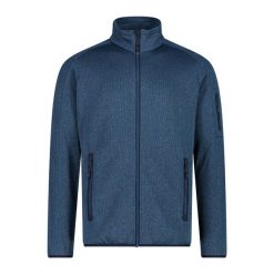 Bluza męska turystyczna CMP 30H5887. Niebieskie bluzy bez kaptura męskie CMP, m. Za 199.99 zł.