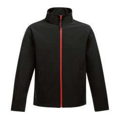 Męski Softshell Ablaze. Czarne kurtki softshell damskie Regatta, m, bez wzorów, z softshellu, bez kaptura. Za 124.99 zł.
