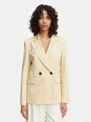 MAX&Co. Marynarka Giraffa 2616041054200 Beżowy Regular Fit. Brązowe marynarki i żakiety damskie MAX&Co., bez wzorów, z bawełny. Za 1,289.00 zł.