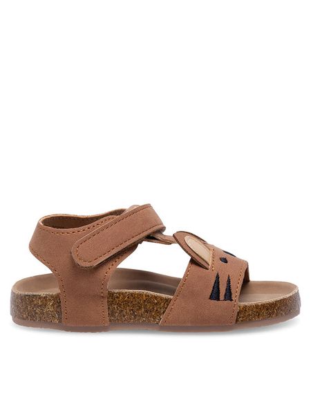 Action Boy Sandały CM230815-11 Brązowy. Brązowe sandały chłopięce Action Boy, ze skóry, bez zapięcia. Za 79.99 zł.