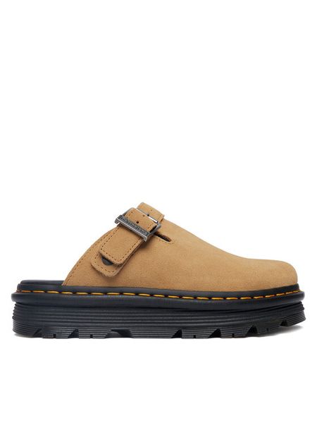 Dr. Martens Klapki Zebzag Mule DM31737439 Brązowy jasny. Brązowe klapki damskie Dr. Martens, bez wzorów, ze skóry, bez obcasa. Za 543.99 zł.