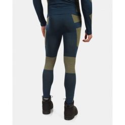 Legginsy termoaktywne męskie Kilpi NIEL-M. Niebieskie bielizna termoaktywna męska Kilpi, l, bez wzorów. Za 138.03 zł.