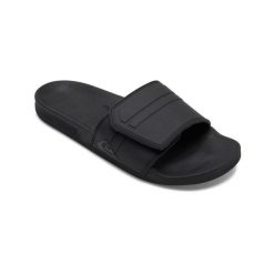 Klapki dla Mężczyzn RIVI SLIDE ADJUST. Czarne klapki i japonki męskie Quiksilver, z materiału. Za 179.99 zł.