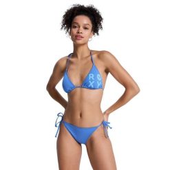 Dla Kobiety SOLID ESSENTIALS Niebieski. Niebieskie bikini damskie Roxy, bez wzorów. Za 219.99 zł.