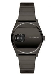 Liebeskind Zegarek kwarcowy w kolorze antracytowym rozmiar: onesize. Czarne, analogowe zegarki damskie Liebeskind, ze stali. Za 478.62 zł.