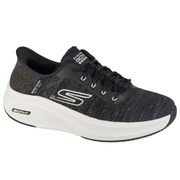 Buty do biegania męskie, Slip-Ins: Go Run Elevate 2.0. Czarne obuwie do biegania damskie Skechers. Za 359.99 zł.