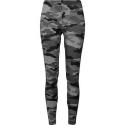 Damskie legginsy Urban Classic stripe. Czarne legginsy sportowe damskie Urban Classics, s, bez wzorów, z bawełny. Za 84.65 zł.
