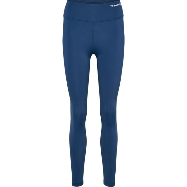 Damskie legginsy z wysokim stanem Hummel Mt Active. Niebieskie legginsy damskie HUMMEL, s, bez wzorów, z elastanu. Za 249.00 zł.