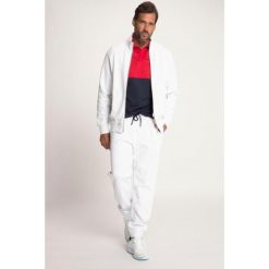 Męska Bluza dresowa tenis stójka zamek długie rękawy raglanowe. Białe bluzy bez kaptura męskie JAY-PI, m, z bawełny. Za 343.99 zł.