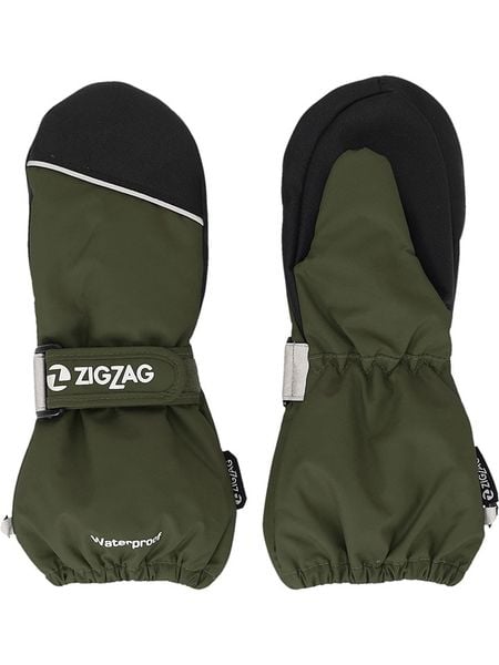 Zigzag Rękawiczki funkcyjne "Shildon" w kolorze khaki rozmiar: 116/122. Brązowe rękawiczki dziecięce Zigzag, bez ramiączek. Za 56.99 zł.