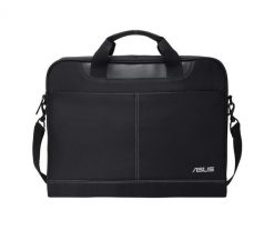Asus Nereus 16” czarny. Czarne torby na laptopa damskie ASUS, bez wzorów, z materiału. Za 110.00 zł.