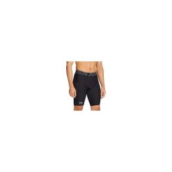 Spodenki treningowe męskie Under Armour HG Armour Long Shorts. Czarne szorty męskie Under Armour, bez kołnierzyka. Za 69.99 zł.