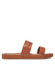 Aldo Klapki Lagoon 13749052 Brązowy. Brązowe klapki damskie Aldo, bez wzorów, ze skóry, bez obcasa. Za 279.99 zł.