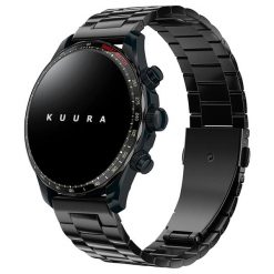 Kuura Inteligentny Zegarek FM2 - Czarny. Czarne, cyfrowe zegarki męskie KUURA. Za 349.00 zł.