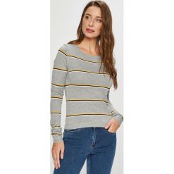 Tally Weijl - Sweter. Szare swetry klasyczne damskie TALLY WEIJL, l, z dzianiny, bez kołnierzyka. W wyprzedaży za 49.90 zł.