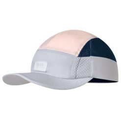 Czapka z daszkiem Damska Buff 5 Panel Go Cap. Szare czapki z daszkiem damskie Buff, bez wzorów, z elastanu. Za 169.90 zł.
