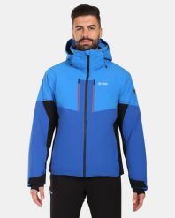 Męska kurtka narciarska Kilpi TONNSI-M. Niebieskie kurtki narciarskie i snowboardowe damskie Kilpi, m, bez wzorów, z materiału, bez kaptura, narciarskie. Za 873.50 zł.