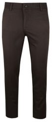 Materiałowe Spodnie Męskie, Eleganckie - Rigon - Brązowe. Brązowe spodnie wizytowe męskie Rigon, z elastanu. Za 219.00 zł.