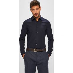 Calvin Klein Jeans - Koszula J30J308056. Niebieskie koszule męskie Calvin Klein Jeans, l, bez wzorów, z bawełny, bez kołnierzyka, bez ramiączek. W wyprzedaży za 199.90 zł.