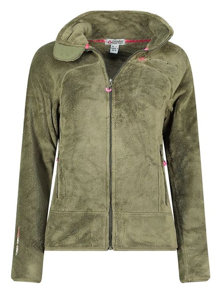 Canadian Peak Kurtka polarowa "Udilas" w kolorze oliwkowym rozmiar: L. Zielone kurtki damskie Canadian Peak, l, bez wzorów, z materiału, bez kaptura. Za 108.74 zł.