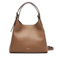 Torebka Furla. Brązowe torebki klasyczne damskie Furla, bez wzorów, bez dodatków. Za 2,019.00 zł.