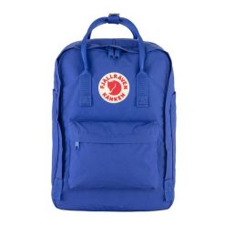 Plecak na laptopa Fjallraven Kanken Laptop 15 - cobalt blue. Niebieskie plecaki damskie Fjällräven, bez wzorów. Za 459.99 zł.