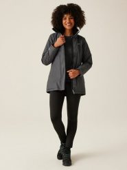 Regatta Parka "Blanchet II" w kolorze antracytowym rozmiar: 50. Czarne parki damskie Regatta, bez wzorów. Za 137.42 zł.