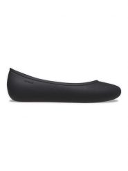 Crocs Baleriny "Brooklyn" w kolorze czarnym rozmiar: 39/40. Czarne baleriny damskie Crocs, bez wzorów, bez obcasa. Za 144.58 zł.