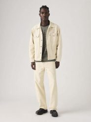 Levi's Dżinsy "568" - Loose fit - w kolorze kremowym rozmiar: W30/L32. Brązowe jeansy męskie Levi's. Za 223.73 zł.