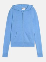 Just Cashmere Kaszmirowy kardigan "Debbie" w kolorze błękitnym rozmiar: L. Niebieskie kardigany damskie Just Cashmere, l, bez wzorów, z kaszmiru. Za 413.99 zł.