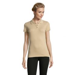 Damska Koszulka Polo Perfect. Zielone bluzki sportowe damskie SOL'S, s, bez wzorów, bez ramiączek. Za 75.99 zł.