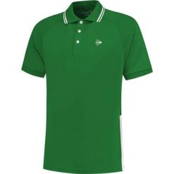 Koszulka sportowa męska Dunlop Club Polo Shirt. Zielone koszulki polo męskie Dunlop, m, bez wzorów, bez ramiączek. Za 159.99 zł.